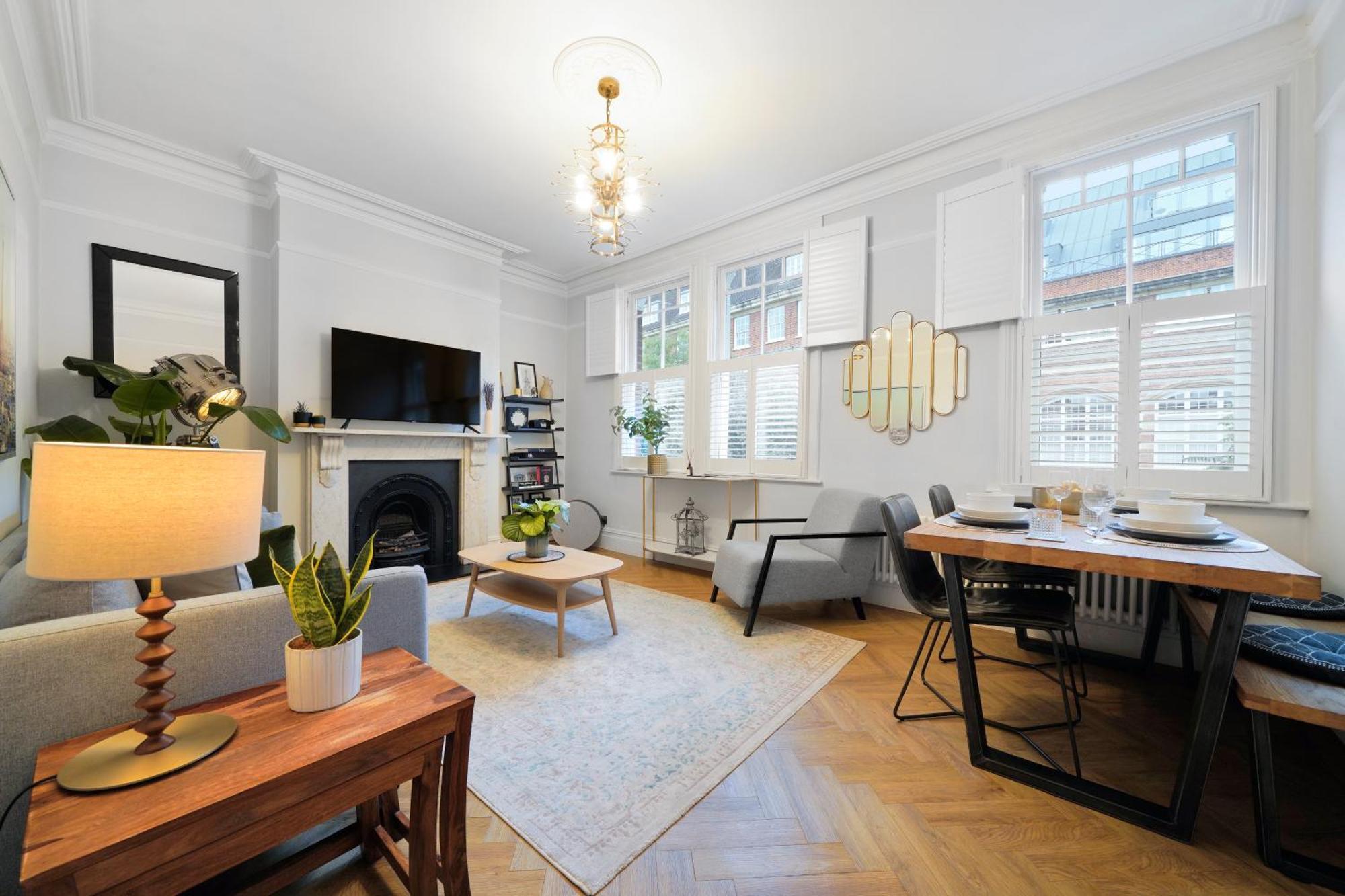 Luxury - Apartment In Battersea Park & Power Station London Bagian luar foto